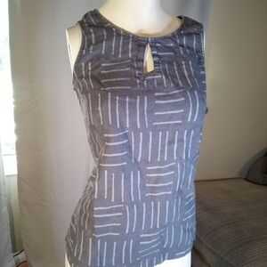 Black Fitted Cut Out Sleeveless Tank Top